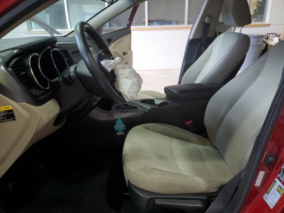 2012 Kia Optima LX with VIN 5XXGM4A73CG078569, listed as a Copart auction lot 49129255 with 157,892 mi miles and Salvage Title. Bid and sale history available at carsss.com. Image 7.