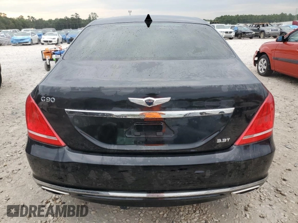 2017 Genesis G90 Premium z VIN KMHG34JA8HU025071, wystawiony jako Copart lot #62112804 z przebiegiem 70 885 mil mil oraz Szkoda całkowita • Salvage title. Historia ofert i sprzedaży dostępna na DreamBid. Obrazek 6.