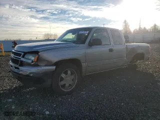 2006 Chevrolet Silverado 1500 LT1 with VIN 1GCEK19V46Z177854, listed as a Copart auction lot 87515875 with 193,619 mi miles and Salvage Title. Bid and sale history available at carsss.com. Image 1.