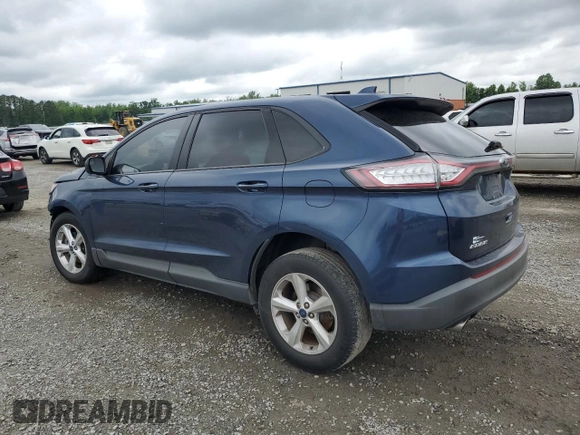 2017 Ford Edge SE with VIN 2FMPK3G99HBC01321, listed as a Copart auction lot 60413185 with 95,700 mi miles and Salvage title. Bid and sale history available at DreamBid. Image 2.