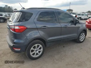 2021 Ford EcoSport SE with VIN MAJ3S2GE3MC449686, listed as a Copart auction lot 47084515 with 46,746 mi miles and Salvage Title. Bid and sale history available at carsss.com. Image 3.