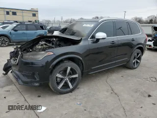 2016 Volvo XC90 T6 R-Design with VIN YV4A22PM7G1059213, listed as a Copart auction lot 42917745 with 0 mi miles and Salvage Title. Bid and sale history available at carsss.com. Image 1.