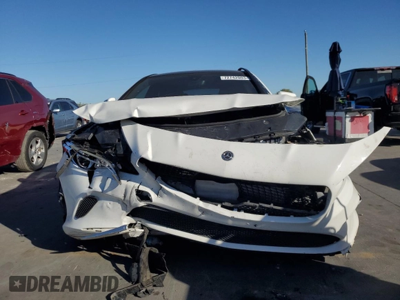 2018 Mercedes-Benz CLA 250 with VIN WDDSJ4EB0JN645166, listed as a Copart auction lot 72742003 with 95,478 mi miles and . Bid and sale history available at DreamBid. Image 5.