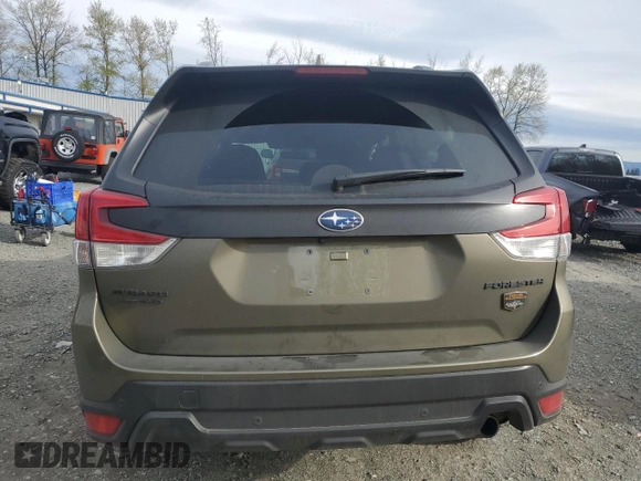 2023 Subaru Forester Wilderness with VIN JF2SKAMC6PH438886, listed as a Copart auction lot 52697755 with 6,551 mi miles and Salvage Title. Bid and sale history available at carsss.com. Image 6.