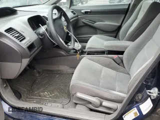 2011 Honda Civic LX with VIN 2HGFA1F59BH538888, listed as a Copart auction lot 55765545 with 168,219 mi miles and Salvage Title. Bid and sale history available at DreamBid. Image 7.