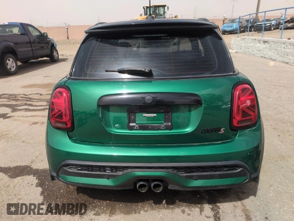 2023 MINI Hardtop Cooper S with VIN WMW53DH03P2T30588, listed as a Copart auction lot 50954405 with 15,678 mi miles and Salvage title. Bid and sale history available at DreamBid. Image 6.