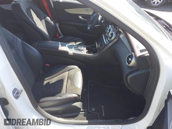 2020 Mercedes-Benz C 43 AMG with VIN W1KWF6EB3LR597270, listed as a IAAI auction lot 41902543 with 37,372 mi miles and . Bid and sale history available at carsss.com. Image 5.