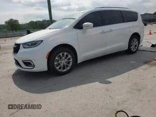 2021 Chrysler Pacifica Touring L z VIN 2C4RC3BG6MR511380, wystawiony jako Copart lot #54237075 z przebiegiem 92 172 mil mil oraz Szkoda całkowita • Salvage title. Historia ofert i sprzedaży dostępna na DreamBid. Obrazek 1.