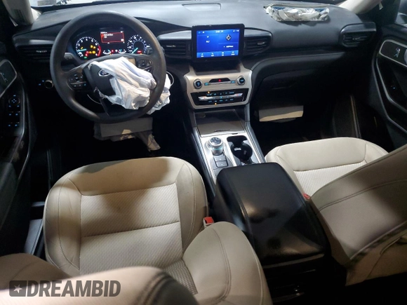 2022 Ford Explorer with VIN 1FMSK8BH0NGB75542, listed as a Copart auction lot 56459675 with 109,842 mi miles and Salvage title. Bid and sale history available at DreamBid. Image 8.