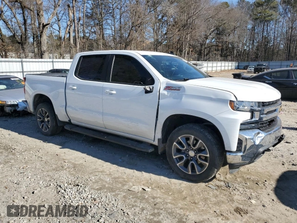 2021 Chevrolet Silverado 1500 LT with VIN 3GCUYDED4MG191565, listed as a Copart auction lot 89302975 with 113,808 mi miles and Salvage Title. Bid and sale history available at carsss.com. Image 4.