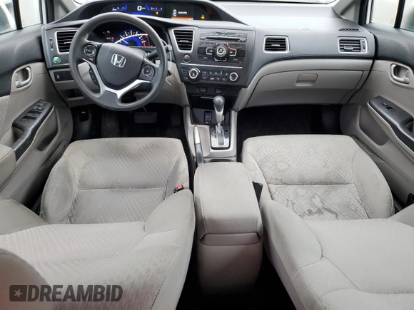 2014 Honda Civic LX z VIN 2HGFB2F47EH014380, wystawiony jako Copart lot #53537655 z przebiegiem 180 181 mil mil oraz Czysty tytuł • Clean title. Historia ofert i sprzedaży dostępna na DreamBid. Obrazek 8.