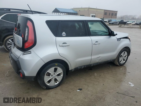 2016 Kia Soul with VIN KNDJN2A25G7825227, listed as a Copart auction lot 44054395 with 96,590 mi miles and Salvage Title. Bid and sale history available at carsss.com. Image 3.