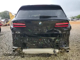 2024 BMW X5 sDrive40i with VIN 5UX13EU04R9T91552, listed as a Copart auction lot 55486545 with 12,995 mi miles and Salvage title. Bid and sale history available at DreamBid. Image 6.