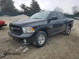 2018 Ram 1500 Express z VIN 1C6RR7KT4JS142264, wystawiony jako Copart lot #42101065 z przebiegiem 130 662 mil mil oraz Szkoda całkowita • Salvage title. Historia ofert i sprzedaży dostępna na DreamBid. Obrazek 1.
