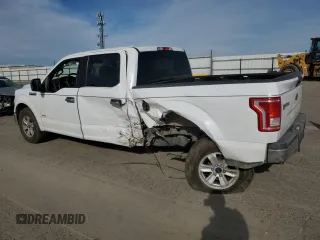 2015 Ford F-150 XL with VIN 1FTEW1CG0FKD61342, listed as a Copart auction lot 50269935 with 113,798 mi miles and Salvage Title. Bid and sale history available at carsss.com. Image 2.