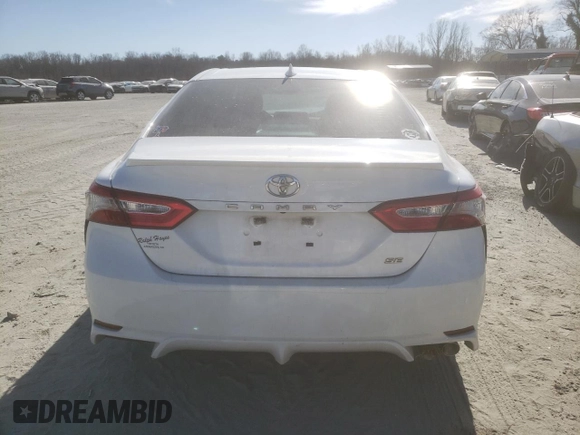 2019 Toyota Camry LE with VIN 4T1B11HK1KU828647, listed as a Copart auction lot 46884115 with 139,609 mi miles and Salvage Title. Bid and sale history available at carsss.com. Image 6.