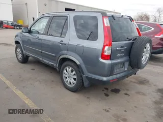 2005 Honda CR-V EX SE with VIN JHLRD78945C030781, listed as a IAAI auction lot 41491769 with 167,359 mi miles. Bid and sale history available at carsss.com. Image 3.