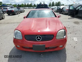 2003 Mercedes-Benz SLK 230 Kompressor with VIN WDBKK49F93F278588, listed as a Copart auction lot 58633785 with 82,409 mi miles and Salvage title. Bid and sale history available at DreamBid. Image 5.