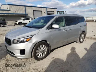 2016 Kia Sedona SX with VIN KNDMC5C12G6147714, listed as a Copart auction lot 75041124 with 139,328 mi miles and Salvage Title. Bid and sale history available at carsss.com. Image 1.