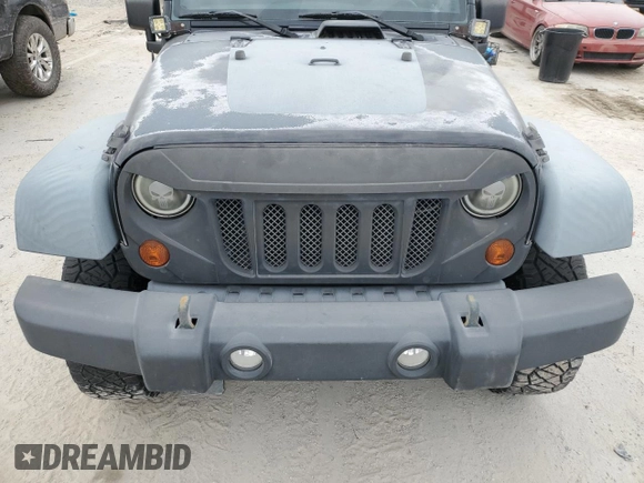 2011 Jeep Wrangler Rubicon with VIN 1J4BA6D15BL585388, listed as a Copart auction lot 76272184 with 119,043 mi miles and Clean title. Bid and sale history available at DreamBid. Image 12.