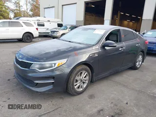 2017 Kia Optima LX with VIN 5XXGT4L32HG156845, listed as a IAAI auction lot 41402224 with 126,529 mi miles. Bid and sale history available at carsss.com. Image 22.