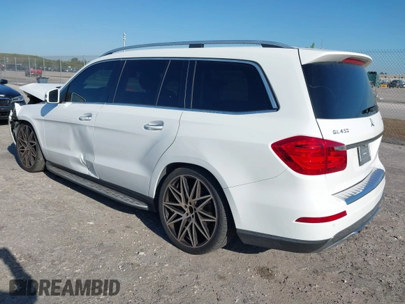 2014 Mercedes-Benz GL-Class GL 450 with VIN 4JGDF7CE1EA387056, listed as a IAAI auction lot 41899945 with 126,842 mi miles. Bid and sale history available at carsss.com. Image 3.