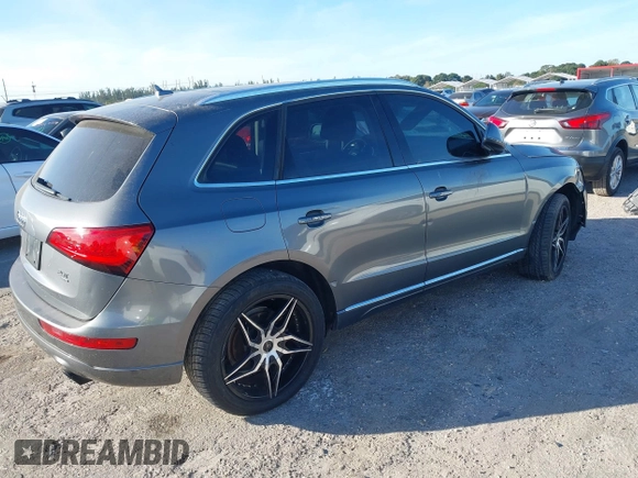 2013 Audi Q5 Premium with VIN WA1CFAFP4DA037312, listed as a IAAI auction lot 41432566 with 122,690 mi miles and . Bid and sale history available at DreamBid. Image 4.
