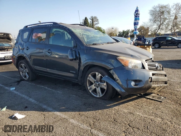 2008 Toyota RAV4 Sport with VIN JTMZK32V485021489, listed as a Copart auction lot 88995525 with 157,922 mi miles and Salvage Title. Bid and sale history available at carsss.com. Image 4.