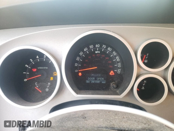 2007 Toyota Tundra Limited с VIN 5TFRV58197X015228, выставлен на аукционе Copart как лот 43276805 с пробегом 241 690 миль миль и Списание • Salvage title. История ставок и продаж доступна на DreamBid. Изображение 9.
