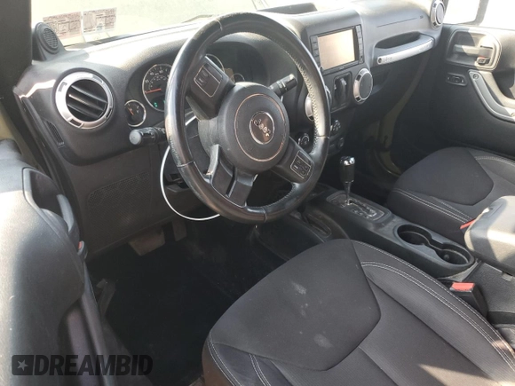 2013 Jeep Wrangler Sahara с VIN 1C4AJWBG0DL593166, выставлен на аукционе Copart как лот 59514185 с пробегом 98 368 миль миль и Списание • Salvage title. История ставок и продаж доступна на DreamBid. Изображение 8.