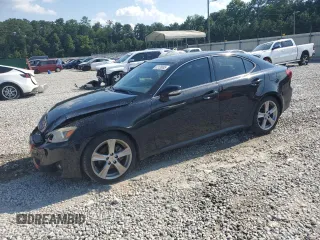 2012 Lexus IS 250 z VIN JTHBF5C27C5159105, wystawiony jako Copart lot #62128085 z przebiegiem 123 677 mil mil oraz Szkoda całkowita • Salvage title. Historia ofert i sprzedaży dostępna na DreamBid. Obrazek 1.