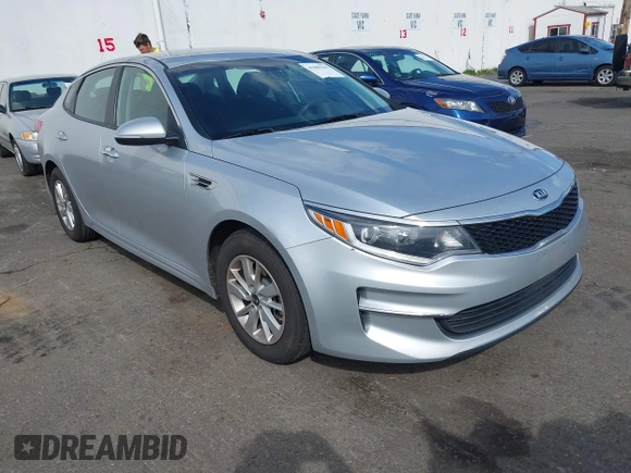 2017 Kia Optima LX with VIN 5XXGT4L39HG148760, listed as a IAAI auction lot 41889329 with 140,834 mi miles and . Bid and sale history available at DreamBid. Image 1.