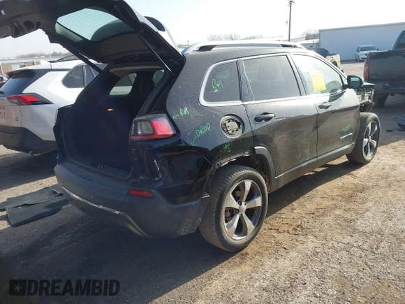 2019 Jeep Cherokee Limited с VIN 1C4PJLDB9KD427679, выставлен на аукционе IAAI как лот 41797126 с пробегом 112 457 миль миль и . История ставок и продаж доступна на DreamBid. Изображение 4.