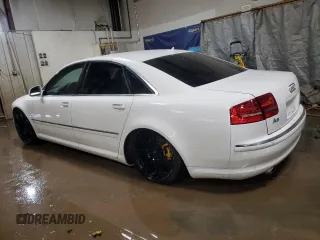2008 Audi A8 z VIN WAULV94E18N001999, wystawiony jako Copart lot #43851955 z przebiegiem 114 763 mil mil oraz Szkoda całkowita • Salvage title. Historia ofert i sprzedaży dostępna na DreamBid. Obrazek 2.