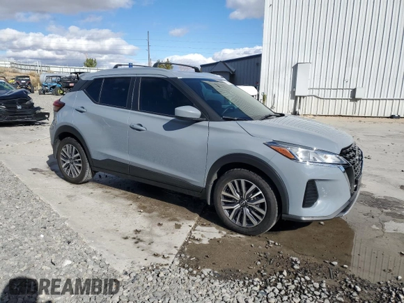 2023 Nissan Kicks SV with VIN 3N1CP5CV1PL477954, listed as a Copart auction lot 78656154 with 65,791 mi miles and Salvage Title. Bid and sale history available at carsss.com. Image 4.