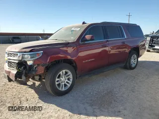 2018 Chevrolet Suburban LT with VIN 1GNSCHKC1JR261129, listed as a Copart auction lot 76963834 with 98,401 mi miles and Salvage Title. Bid and sale history available at carsss.com. Image 1.