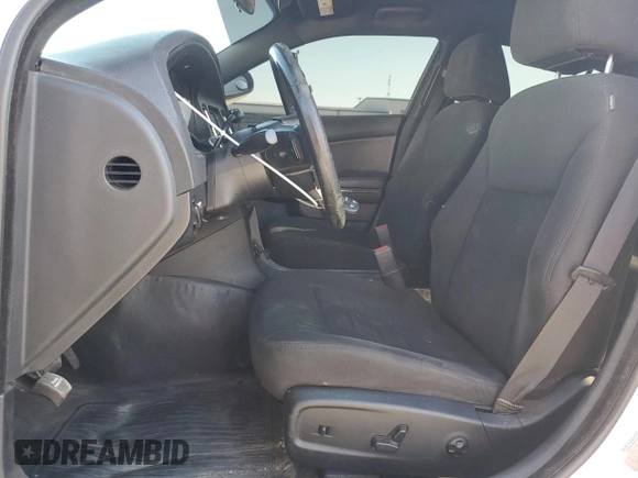 2014 Dodge Charger Police with VIN 2C3CDXAT8EH203468, listed as a Copart auction lot 55890735 with 119,327 mi miles and Salvage title. Bid and sale history available at DreamBid. Image 7.