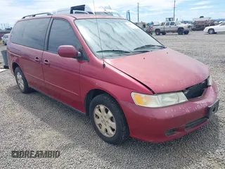 2003 Honda Odyssey EX with VIN 5FNRL18663B016867, listed as a IAAI auction lot 42609752 with 360,336 mi miles and . Bid and sale history available at DreamBid. Image 1.