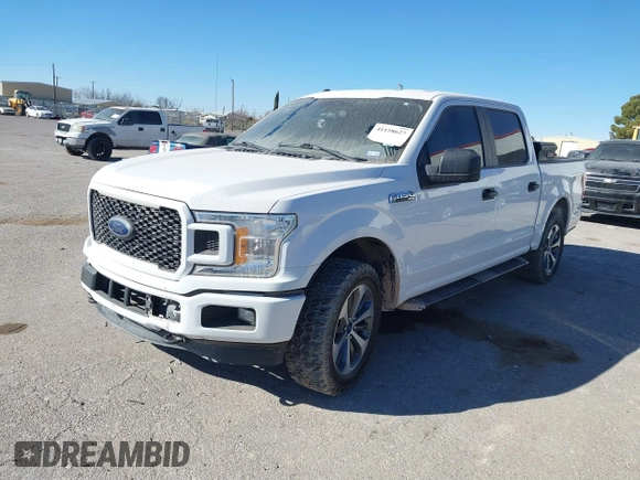 2019 Ford F-150 XL with VIN 1FTEW1EP9KKD25205, listed as a IAAI auction lot 41158627 with 179,259 mi miles and . Bid and sale history available at DreamBid. Image 17.