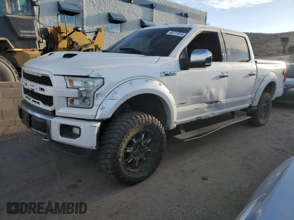 2015 Ford F-150 XLT with VIN 1FTEW1EG3FFB25676, listed as a Copart auction lot 46777815 with 80,803 mi miles and Salvage Title. Bid and sale history available at carsss.com. Image 1.