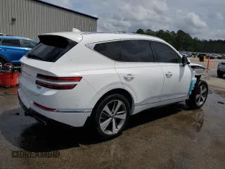 2021 Genesis GV80 z VIN KMUHB4SB6MU061433, wystawiony jako Copart lot #54241015 z przebiegiem 32 133 mil mil oraz Szkoda całkowita • Salvage title. Historia ofert i sprzedaży dostępna na DreamBid. Obrazek 3.