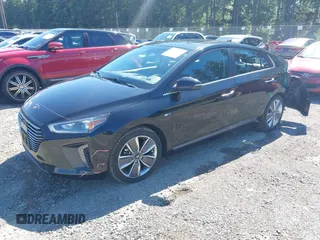 2019 Hyundai Ioniq Limited z VIN KMHC05LC2KU109955, wystawiony jako IAAI lot #42378350 z przebiegiem 67 768 mil mil oraz . Historia ofert i sprzedaży dostępna na DreamBid. Obrazek 2.