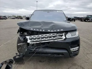 2017 Land Rover Range Rover Sport HSE with VIN SALWR2FK1HA673690, listed as a Copart auction lot 50484525 with 123,544 mi miles and Salvage Title. Bid and sale history available at carsss.com. Image 5.