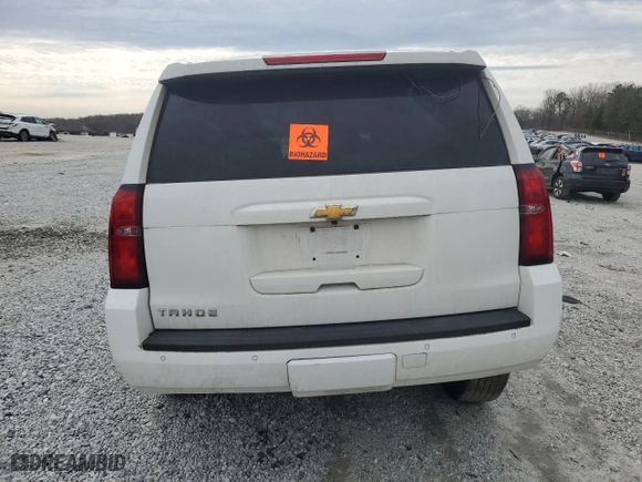 2018 Chevrolet Tahoe LT with VIN 1GNSCBKC8JR203287, listed as a Copart auction lot 42825315 with 0 mi miles and Salvage Title. Bid and sale history available at carsss.com. Image 6.