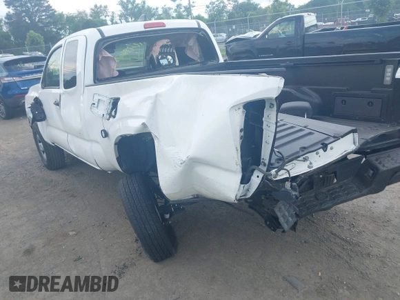 2022 Toyota Tacoma SR with VIN 3TYRX5GN2NT052675, listed as a IAAI auction lot 42478078 with 35,596 mi miles and . Bid and sale history available at DreamBid. Image 6.