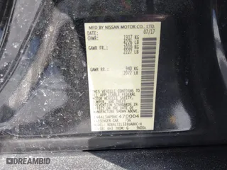 2017 Nissan Altima 2.5 SR with VIN 1N4AL3AP9HC470004, listed as a IAAI auction lot 41564947 with 118,219 mi miles. Bid and sale history available at carsss.com. Image 9.