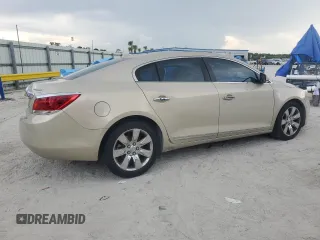 2010 Buick LaCrosse CXL with VIN 1G4GC5GG8AF138336, listed as a Copart auction lot 60421425 with 124,398 mi miles and Salvage title. Bid and sale history available at DreamBid. Image 3.