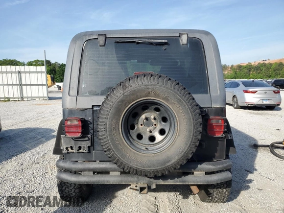 1995 Jeep Wrangler with VIN 1J4FY29S6SP215048, listed as a Copart auction lot 53362435 with 141,643 mi miles and Clean Title. Bid and sale history available at carsss.com. Image 6.