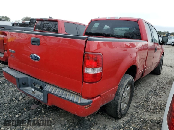 2005 Ford F-150 STX with VIN 1FTRX12W75NA54576, listed as a Copart auction lot 42579065 with 290,300 mi miles and Salvage Title. Bid and sale history available at carsss.com. Image 3.