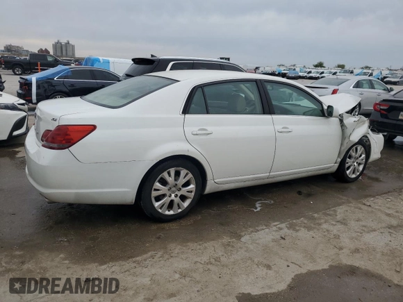 2008 Toyota Avalon XL z VIN 4T1BK36B18U294022, wystawiony jako Copart lot #50586825 z przebiegiem 11 806 mil mil oraz Szkoda całkowita • Salvage title. Historia ofert i sprzedaży dostępna na DreamBid. Obrazek 3.